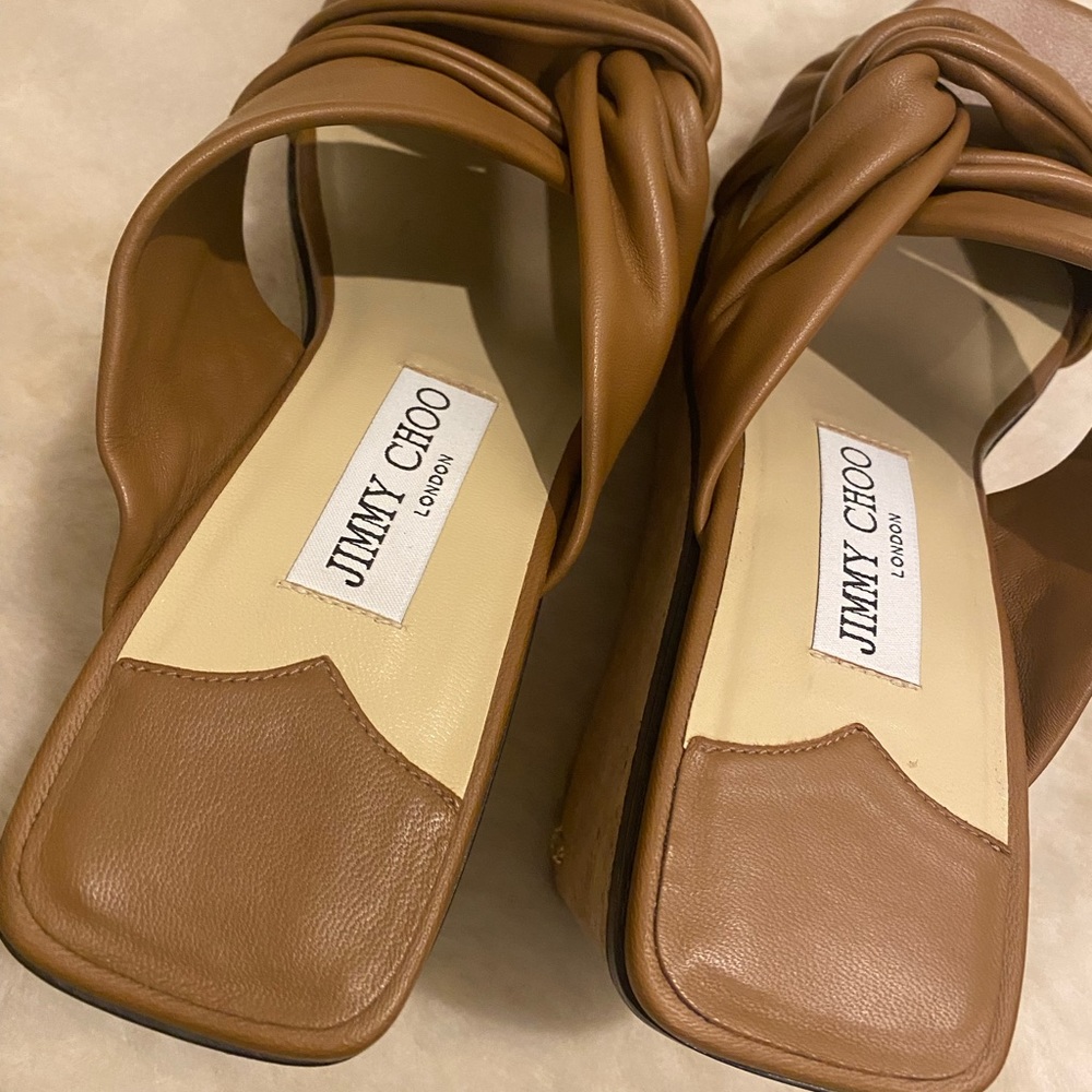 Jimmy Choo Narisa Twist Platform Wedge Sandal - Picture 7 of 10